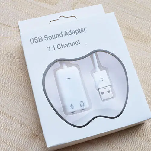 
Factory Price External 7.1 USB Sound Card for Computer 