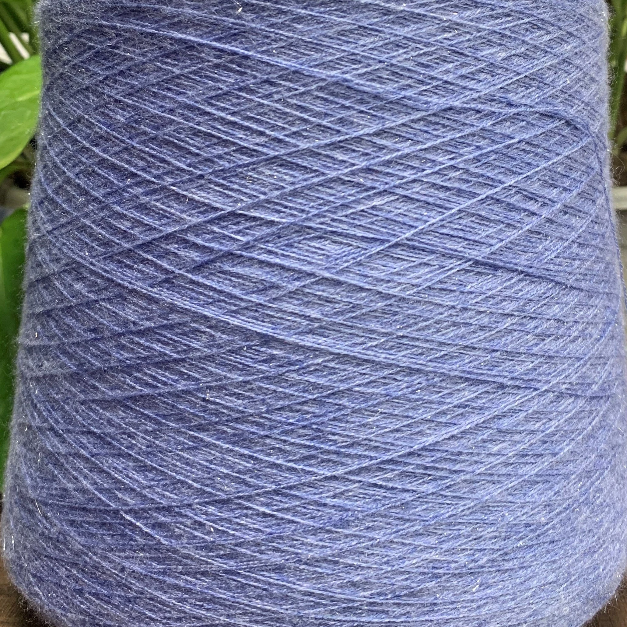 Core-spun yarn Viscose Nylon PBT cashmere like