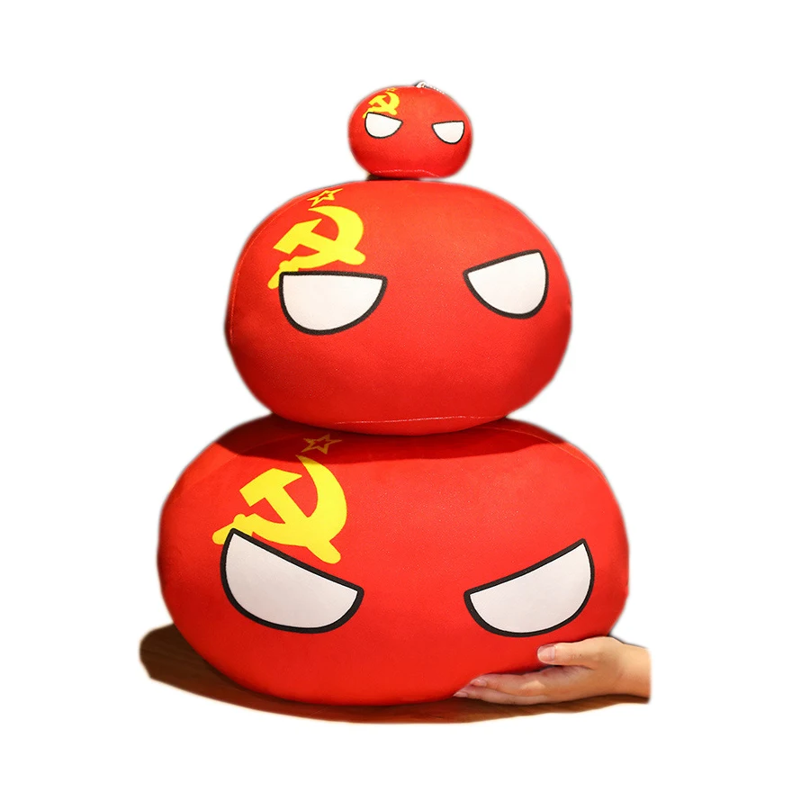49 designs 10cm/30cm/40cm countryballs plushies polandball national flag country ball bielorrusia plush toys keychain