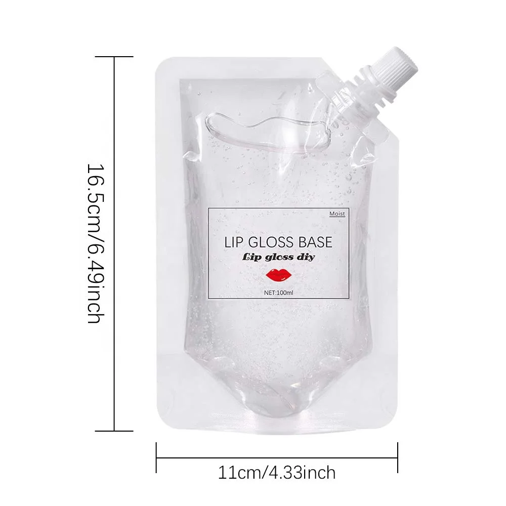 Wholesale Gallon Bucket Pre Made Scented Matte Gel Custom Nude Glitter Clear Colors Bulk Vegan Versagel Lip Gloss Base