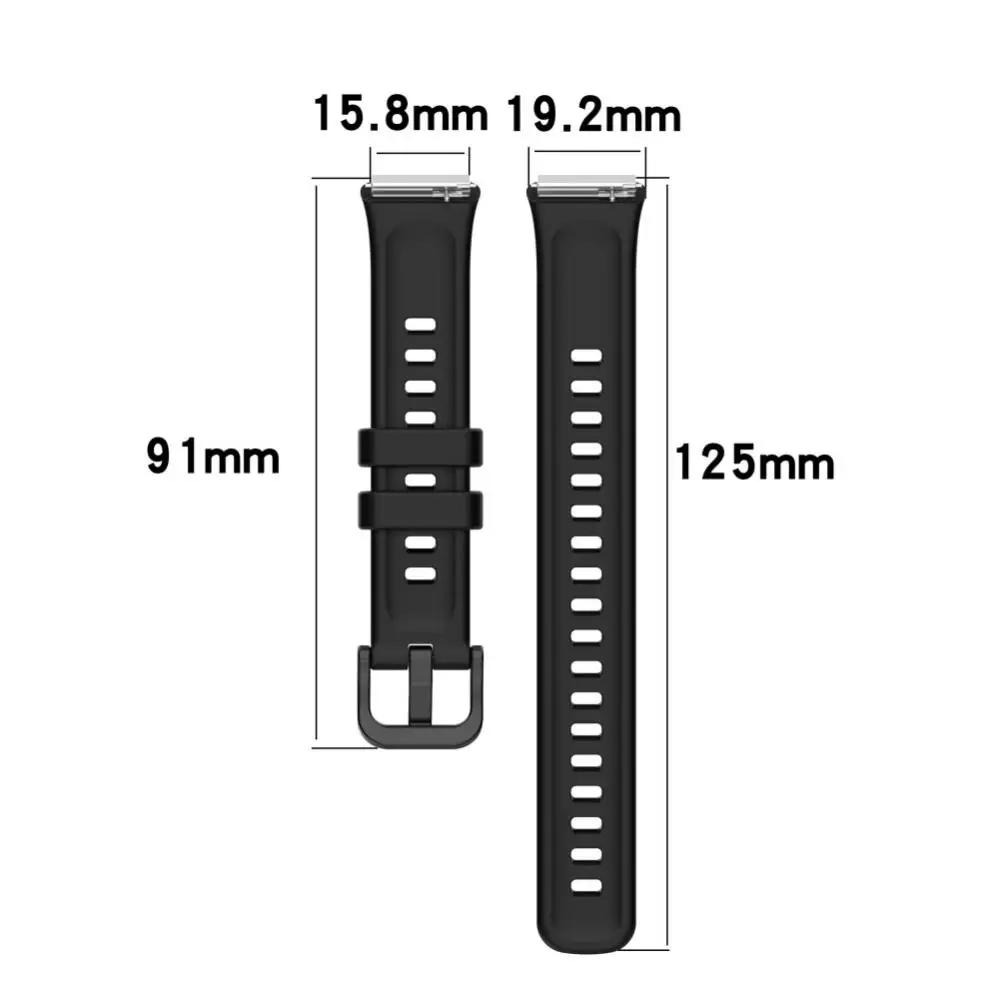 Silicone Strap For Huawei Band 7 Sport Wristband Silicone Bracelet For Huawei Band 7 Replacement Strap For Band7 Watch Band