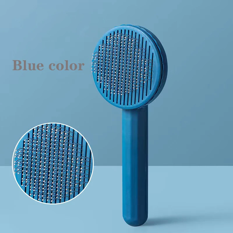 Wholesale Cat Brush Dog Needle Comb Hair Removes Pet Grooming Tool Massage Comb Cleaning Beauty Slicker Hairdressing Brush