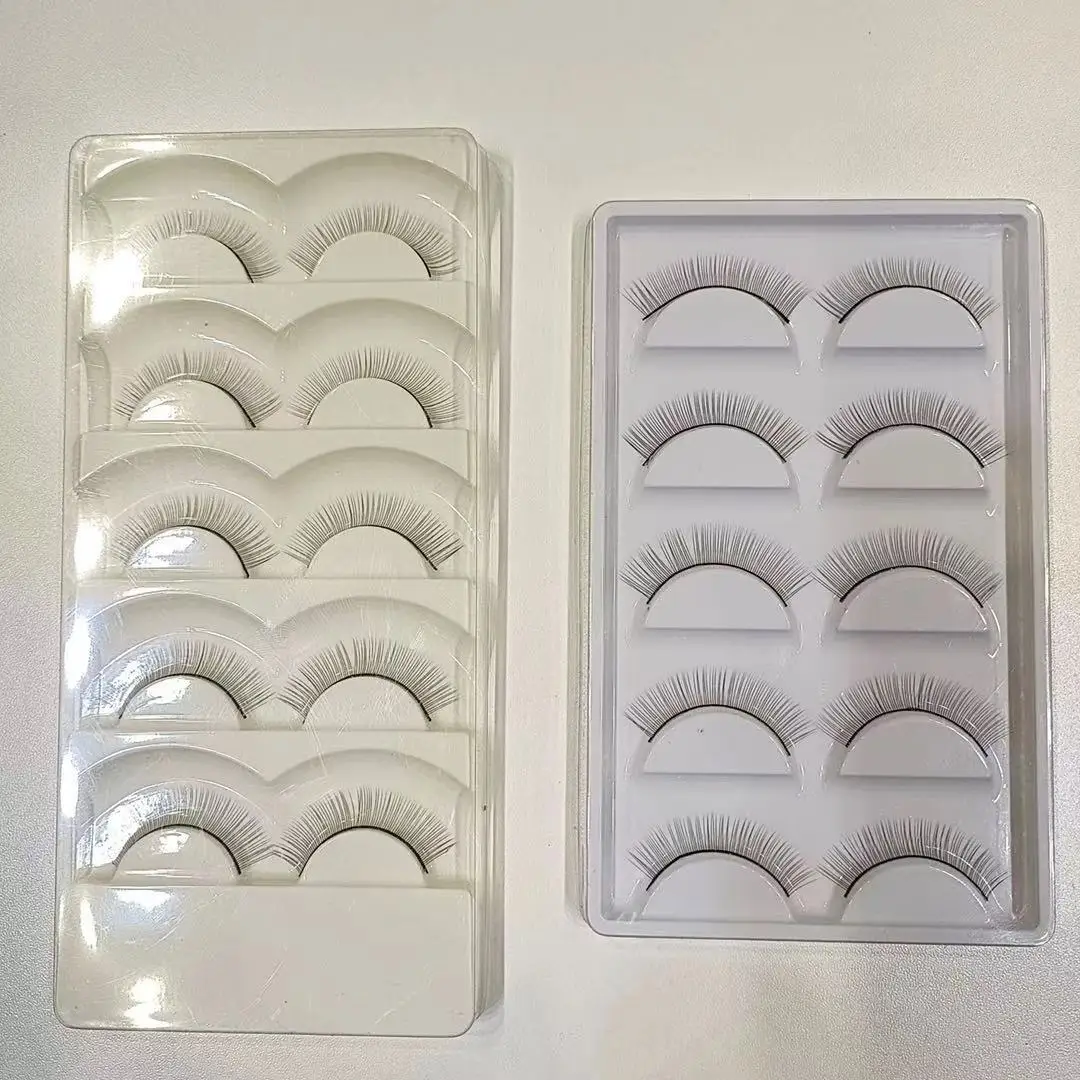 Cheap Training Lashes for Beginner False Eyelash Practice 0.07mm Full Strip Eyelash Extension Beginner Training Set