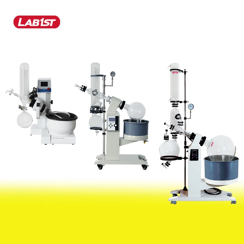 OEM Mini 2L 5L 10L 20L 50L Turnkey Vacuum Distillation Equipment water oil bath Rotary Evaporator Evaporation Rotovap