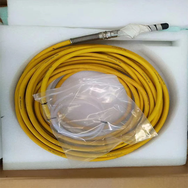 fiber cable with QBH protective lens  for  50um 100um IPG RAYCUS Max  SPI nLIGHT laser source of laser generator
