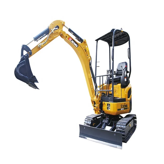 1.5 ton mini excavator crawler excavator China mechanical mini excavator is suitable for vegetable greenhouse construction