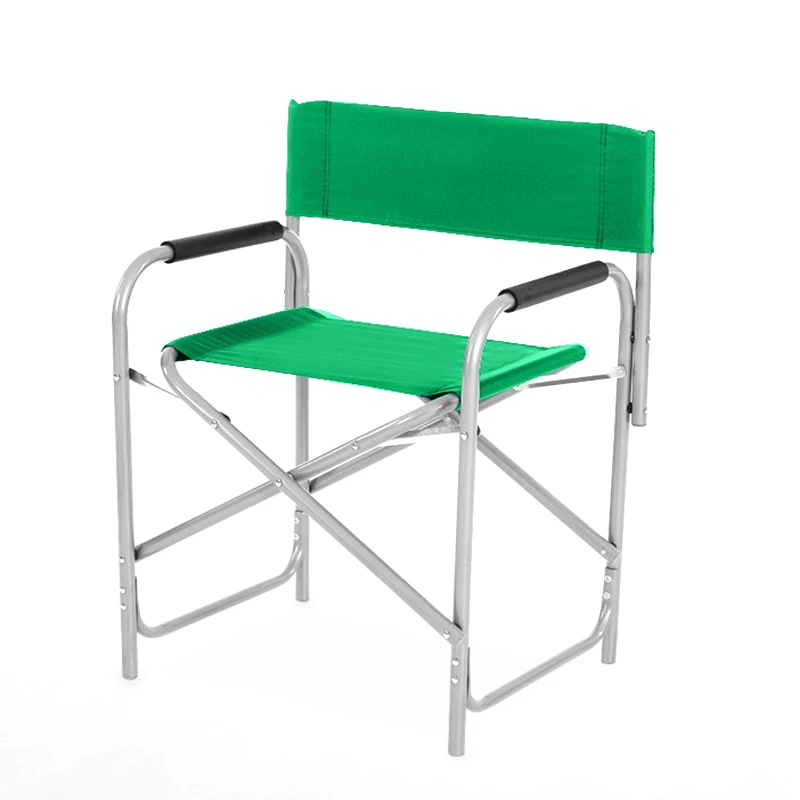 Aluminum Tourist Chair  with Armrest Portable Beach Chair with Backpack Camping Chair for Tourist