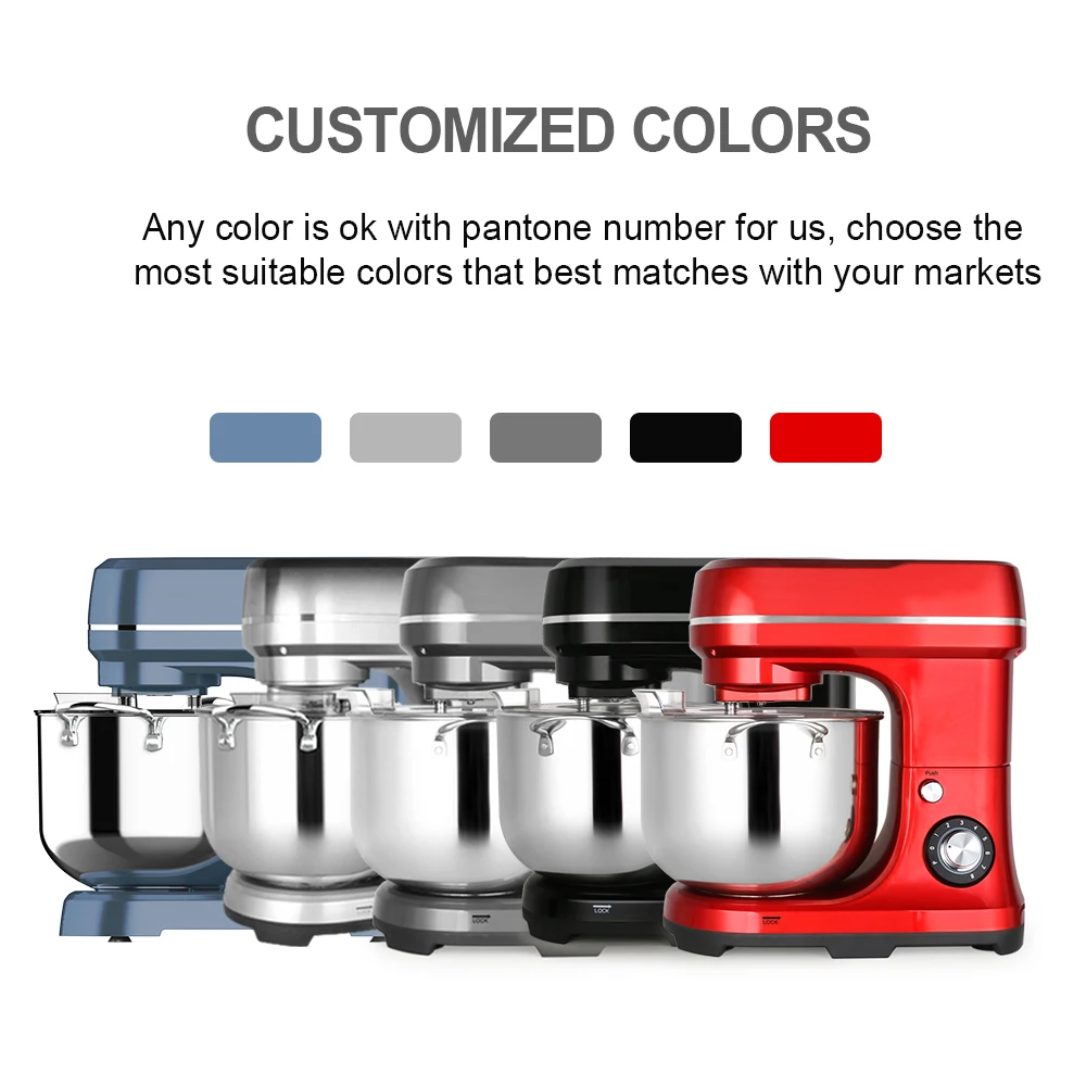 Customized 10L Home Standing Dough Food Cake Mixer Planetary Electric Home Kitchen twin dough hooks Food Mixers