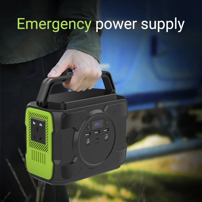 200W Solar Generator outdoor power supply Backup Solar Charging Lithium Lifepo4 Generator Portable Power Station