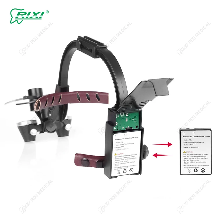 Loupes Dental Cordless Headlight Dental Loupe Lightweight High Quality Bright Dental Loupes