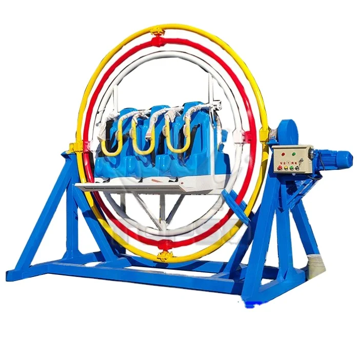 Topso Outdoor And Indoor Amusement Rides Human Gyroscope For Sale