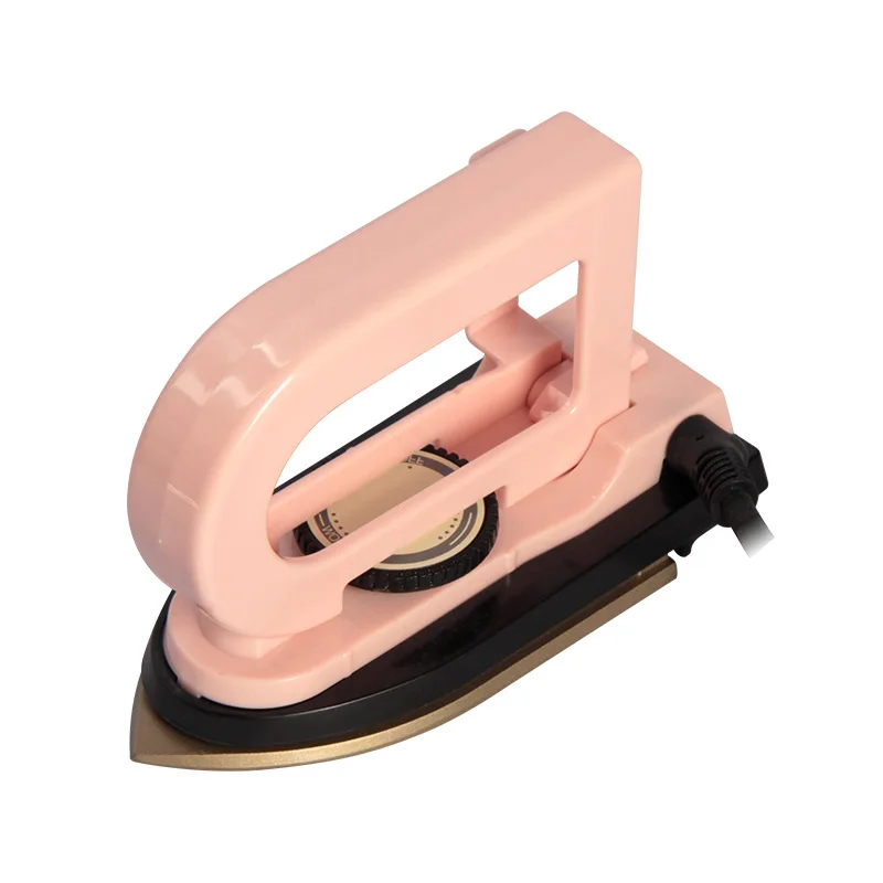 220W Small foldable Electric Iron Handheld Mini temperature adjustable Ironing Machine Home Portable Travel electric dry iron