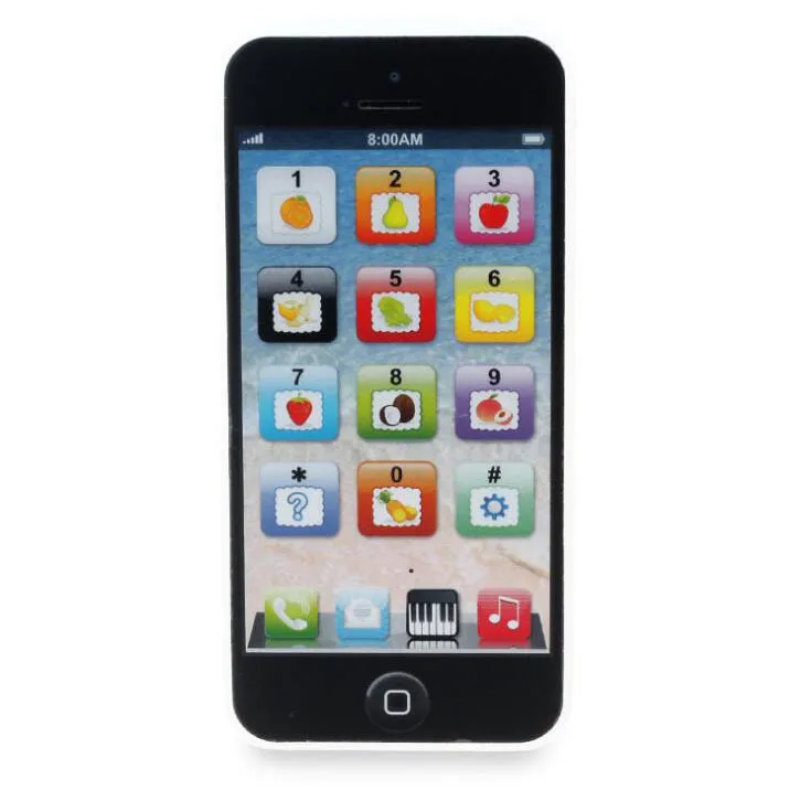 New Design Touch Screen English Music Simulation Learning Story Machine Early Education Mobile Phone Toy