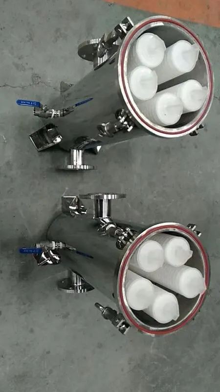 Stainless Steel Cartridge Filter Housing for Fine Filtration