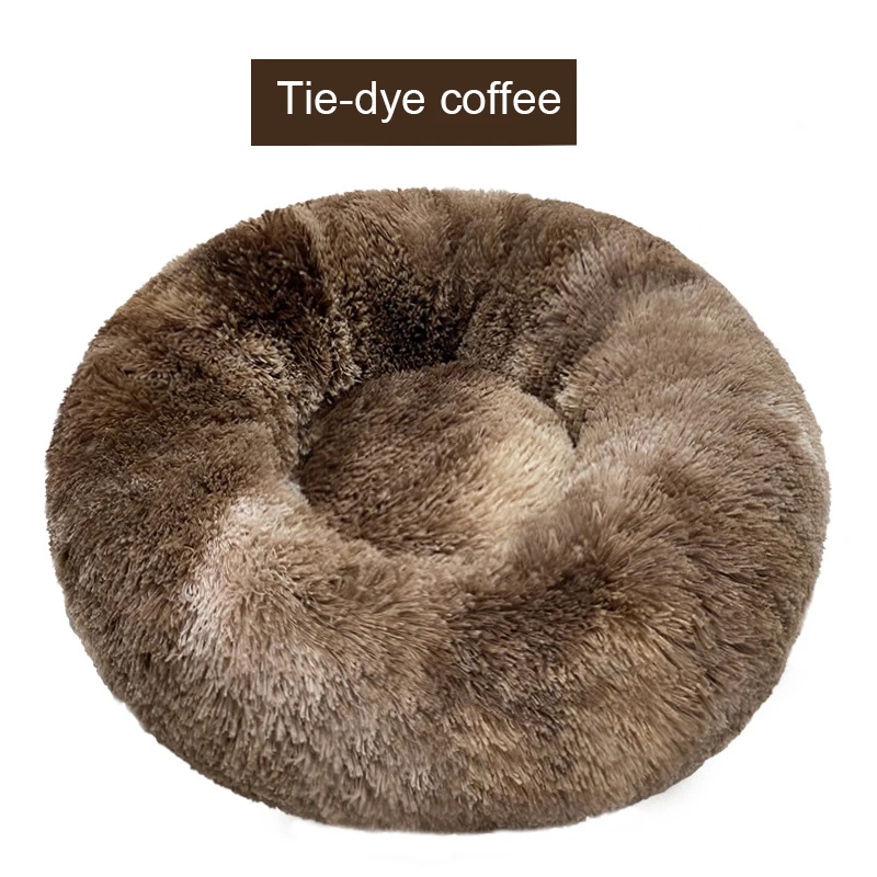 Wholesale Custom Luxury Warm Soft Plush Comfortable Pet cat Dog Bed for Sleeping Winter Pet Supplies