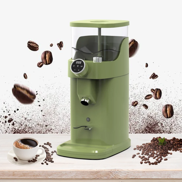 Home Office Use High Quality Electric Coffee Grinders Large Capacity Commercial Automatic Coffee Grinder Machine