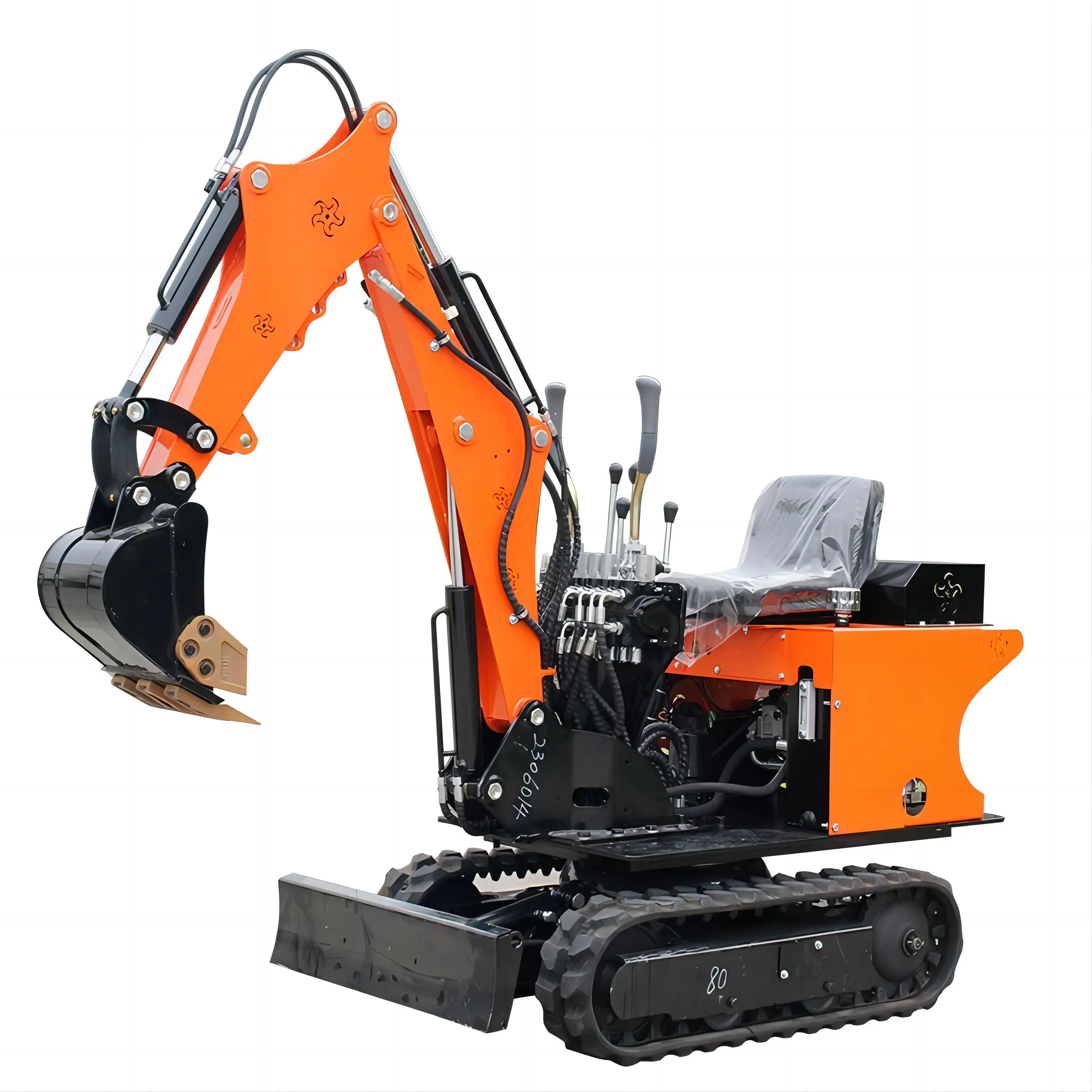 Construction Machinery 0.8Ton 1Ton 1.5Tton 2Ton 2.5Ton Mini Excavator Diesel Tracked EPA/EURO 5 Excavator price for sale