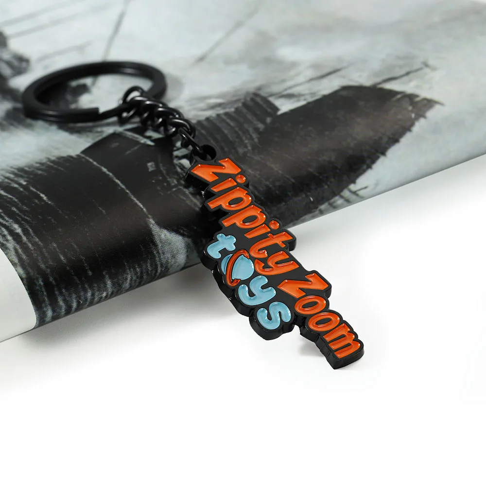 Your Own Customised Key Rings 2d 3D Letter Zinc Alloy Metal Soft Enamel Key Chains Wholesale Factory Custom Keychain with Logo