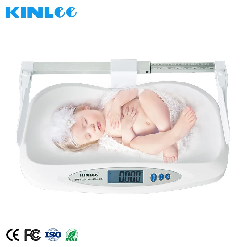 Hot selling Portable Lcd Display 20kg Electronic Infants Toddlers Body Weight Digital Weighing Baby Scale