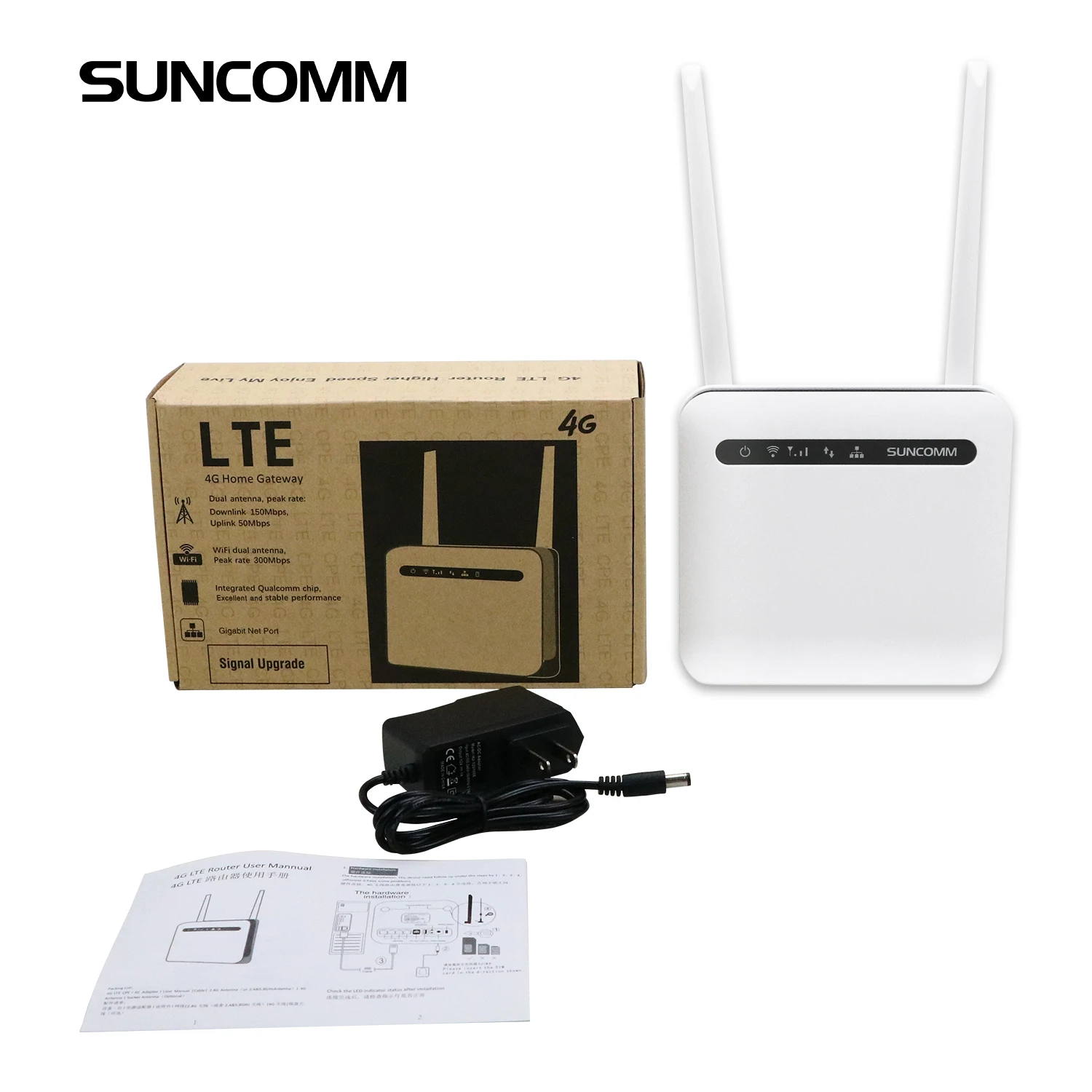 SUNCOMM CP9 4G LTE Modem CPE WIFI cat6 with sim Card Dongle Unlocked Universal lte CPE Wireless wifi Router with Sim Card Slot