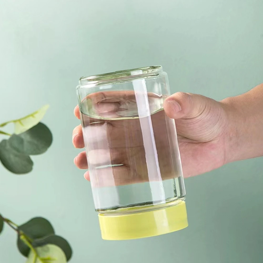 Factory Kitchen Locking Lid Storage Glass Jar Plastic Glass Spice Jars Set Storage Food Container Boxes For Herb & Spice Tools