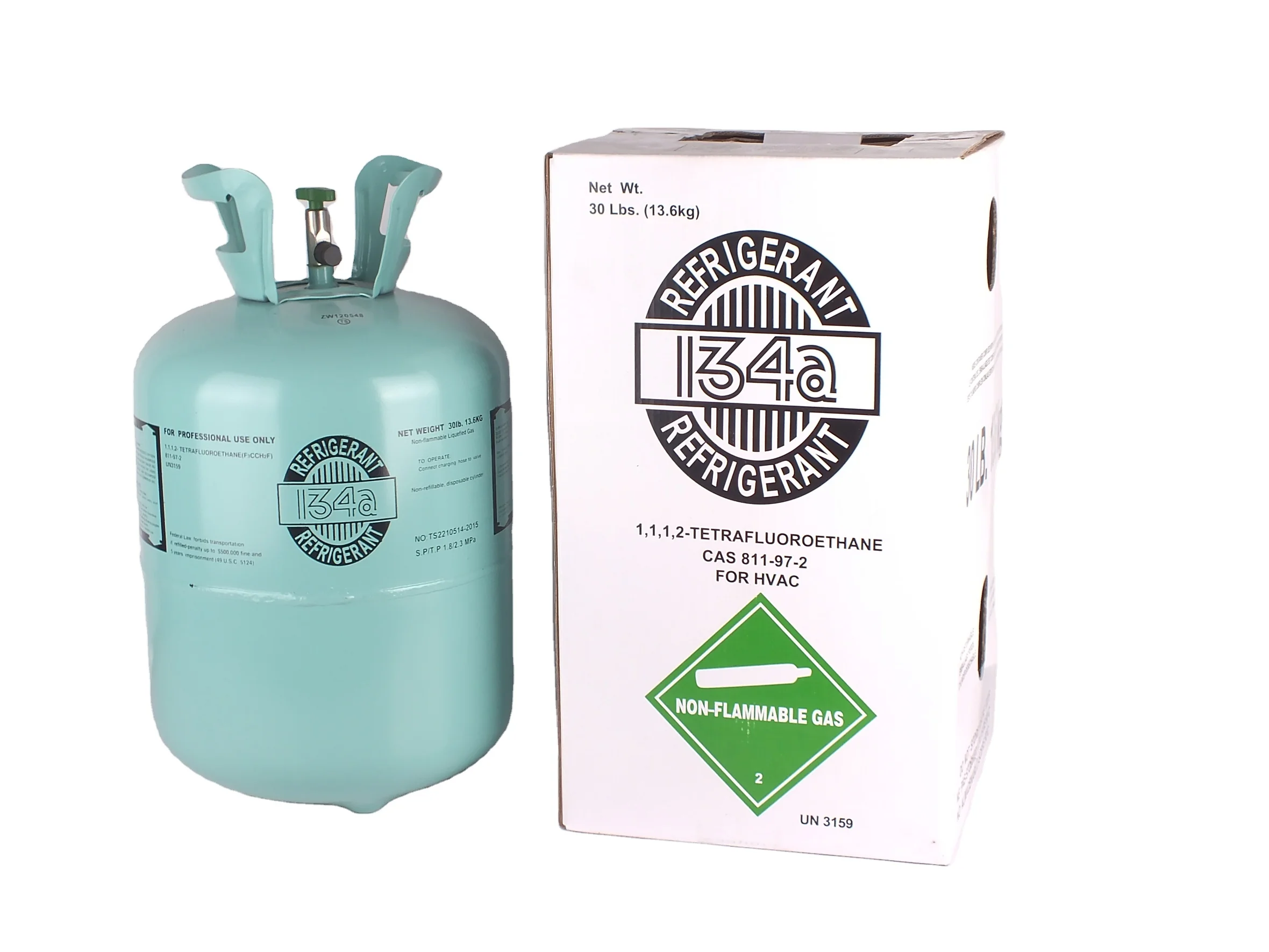 Wholesale R134a Cool Gas Environmental Refrigerant Gas R134a