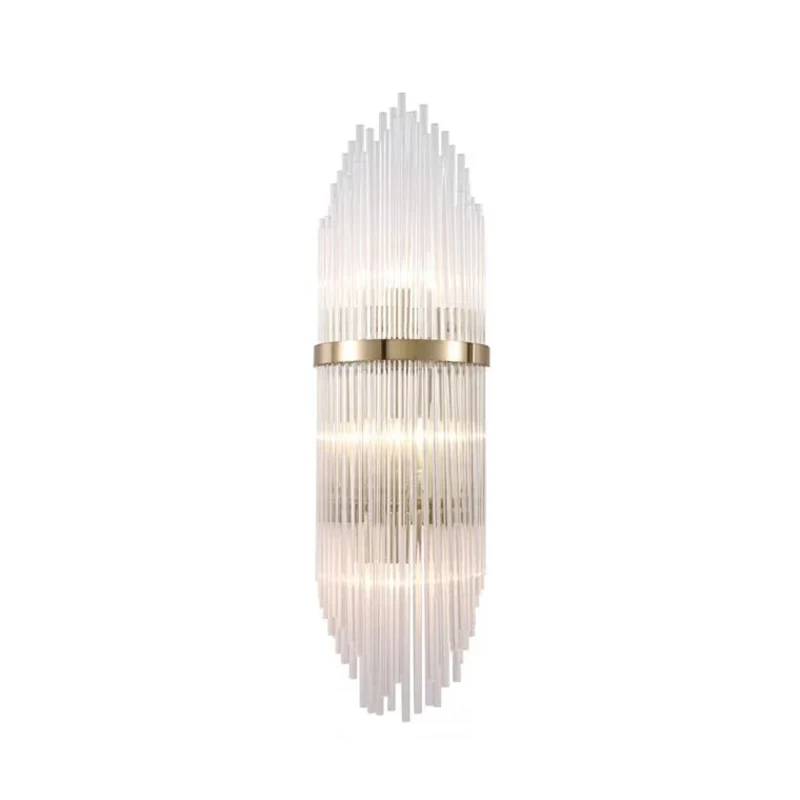 Postmodern Nordic Luxury Alloy Glass Wall lamp Wall Light Wall Sconce for Foyer Bedroom Corridor