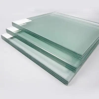 Flat tempered sandwich glass 3mm-12mm clear laminated vidrio  safety floor panels glass