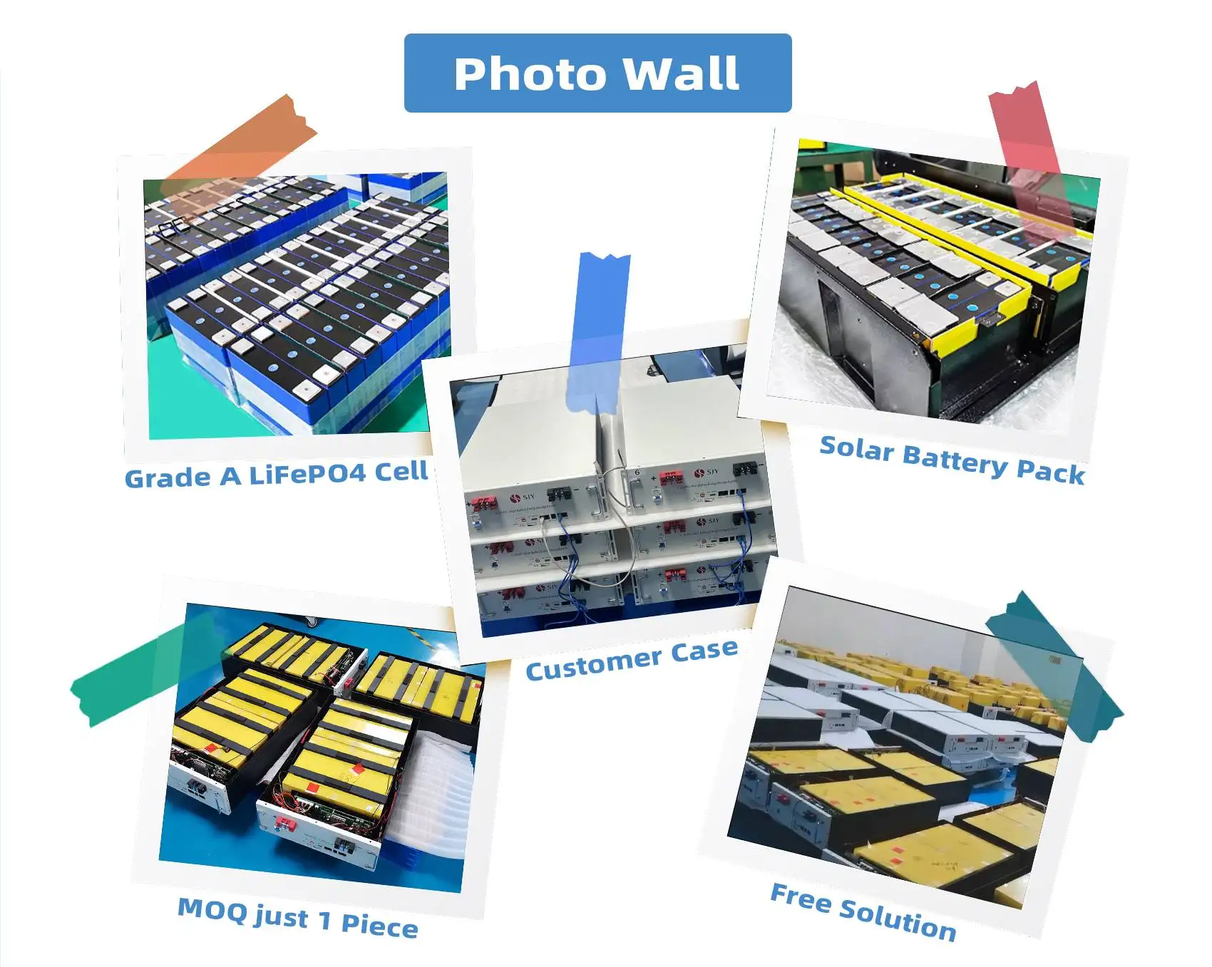 us3000c us5000 Battery Replacement 24v 48v 100ah 200ah solar energy storage battery