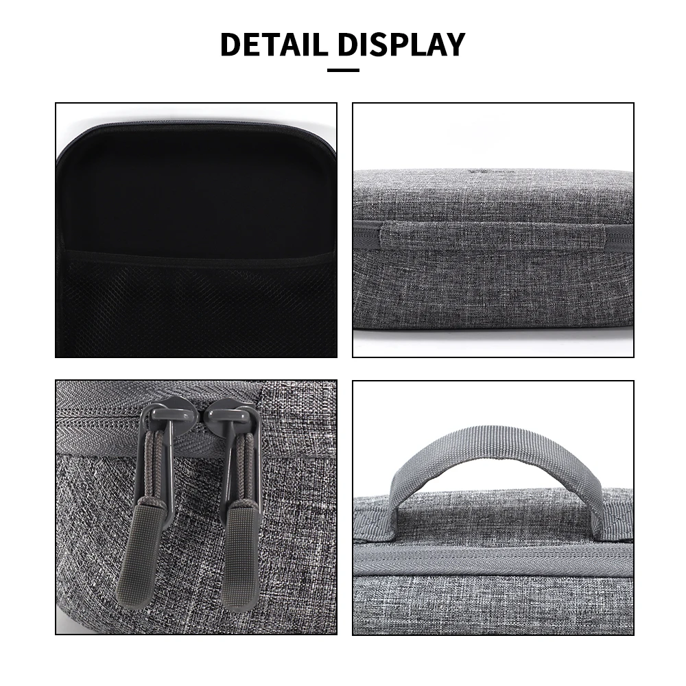 Portable Silicon Eva Bra Storage Carrying case Bag with Handle Travel Eva Hard Carrying case