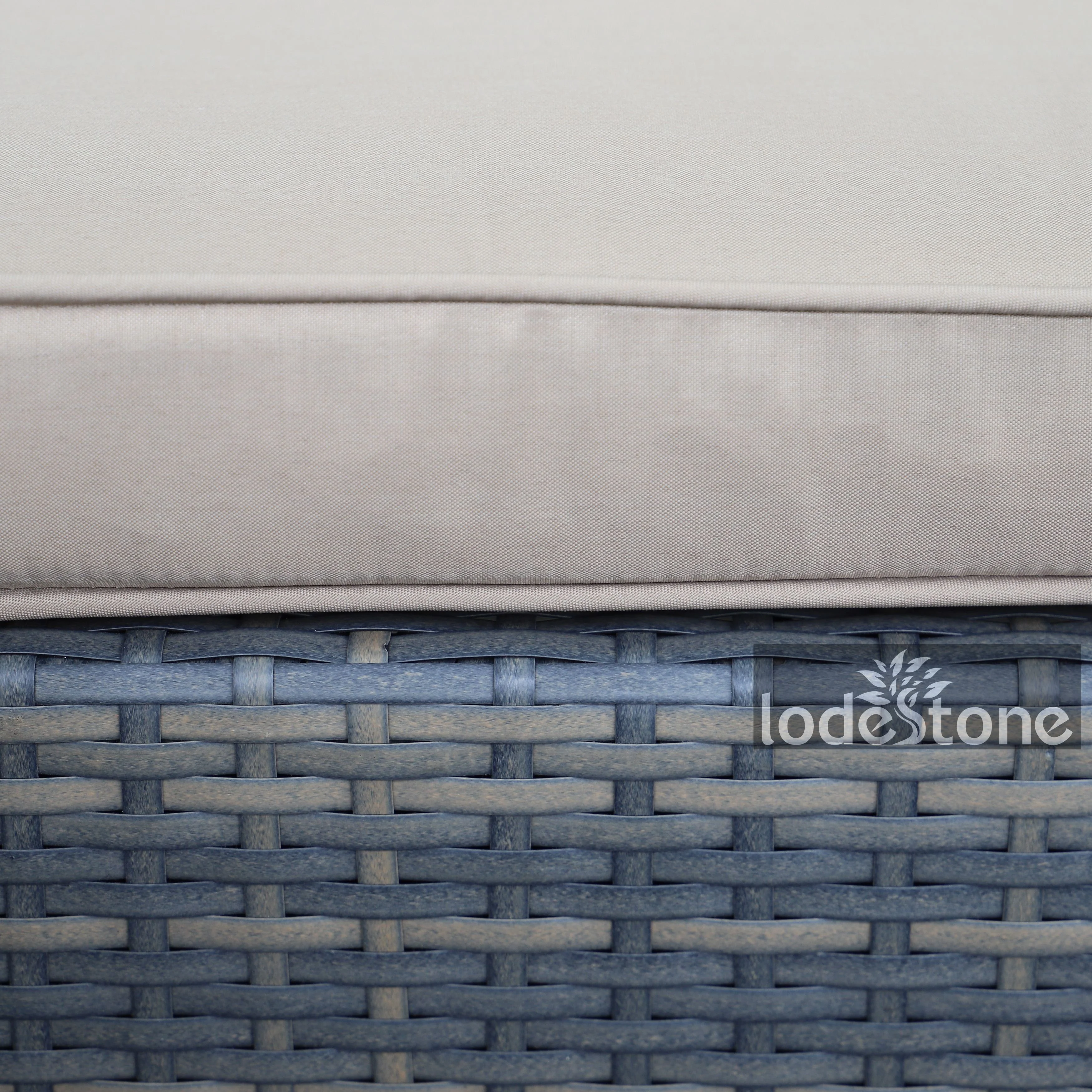 3pcs Best selling KD Wicker Outdoor Corner Sofa Set Garden Sofa Rattan