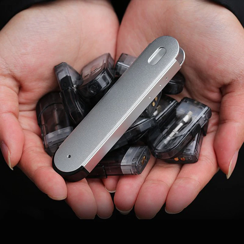 
Aluminum alloy simple refillable Pod electronic atomizer 360mAh 15W 1.6ohm Lightweight and Portable Vape 