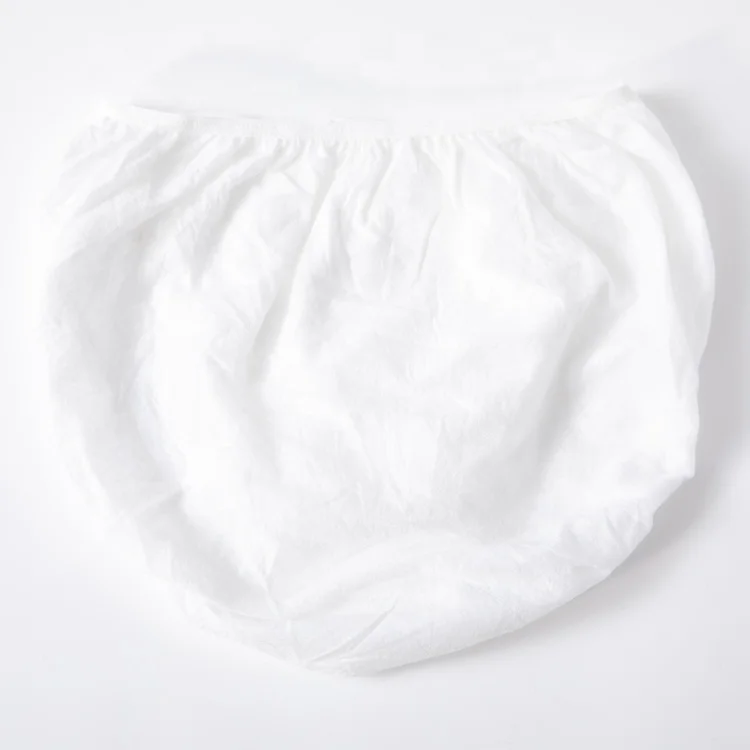 Spunlace Nonwoven Panties Disposable Underwear for Travel Spa Maternity Menstrual Period