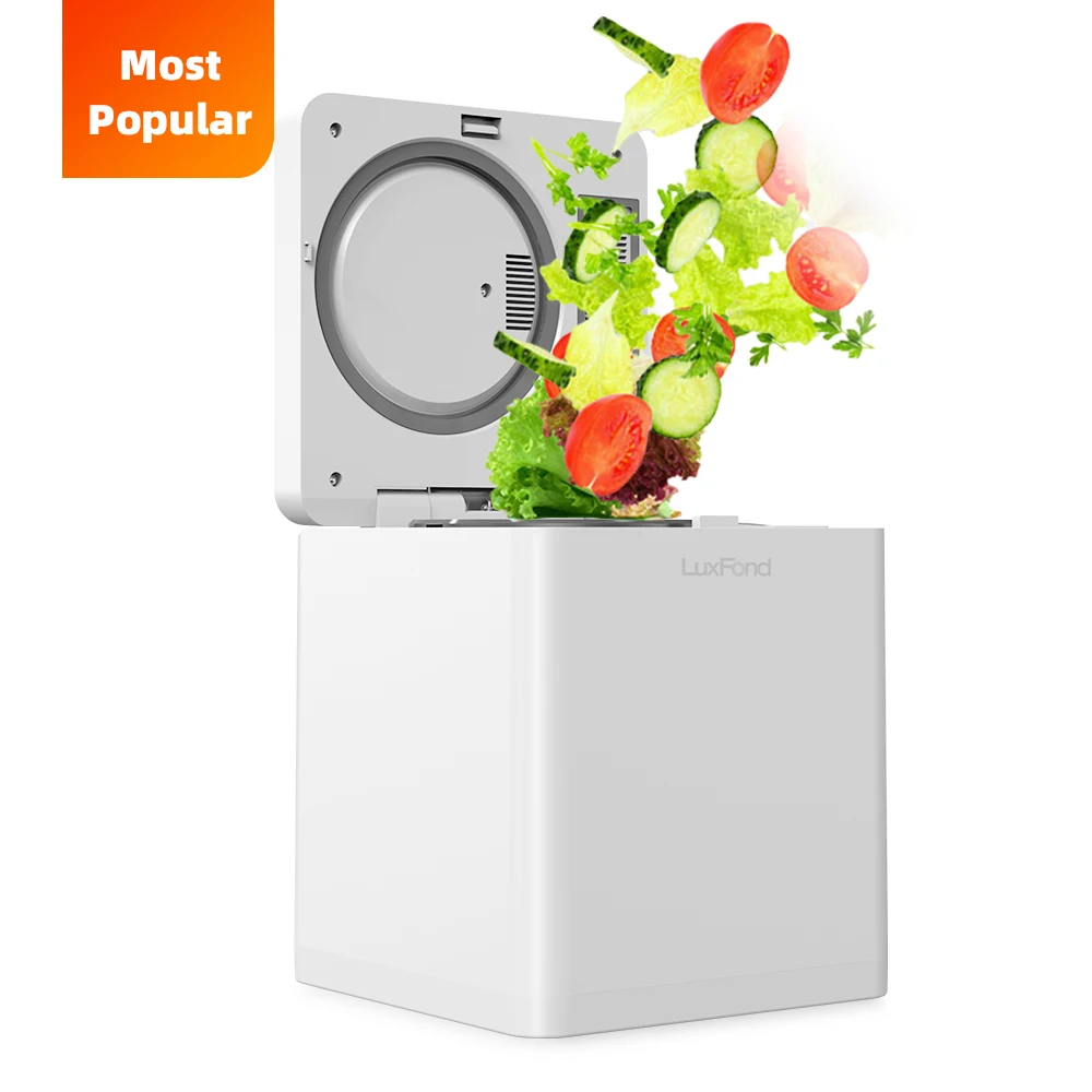LUXFOND Advanced Technology Waste Converter Compost Mix Food Waste Disposer 240V Composting Of Organic Waste Wholesale China