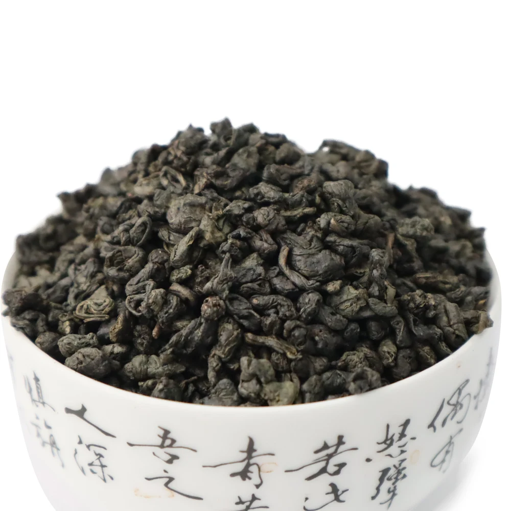 Chinese Green tea direct factory offering good quality  green tea with bright yellow soup color
