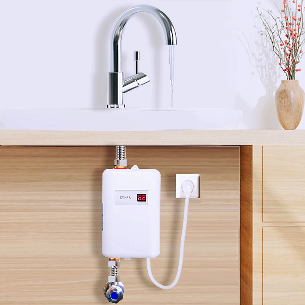 3800 W 220 V Modern Water Heater Mini Chauffe Eau Instant Electric Water Heater for Water Faucet