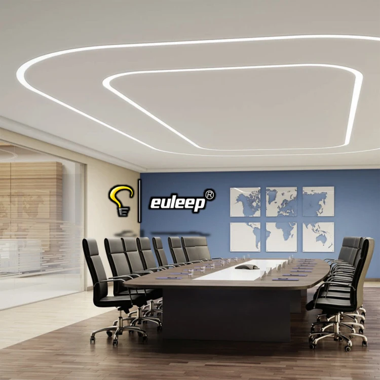 modern lighting ceiling chandeliers pendant lights ring hanging led chandelier circular lamp for ring office light