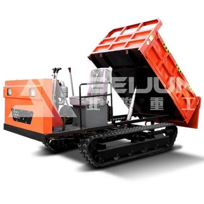 3ton-10ton Loading Mini Dumper Portable Crawler Dumper Truck For Farm