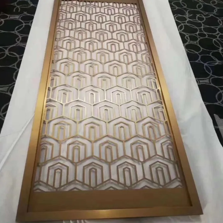  Laser Cut Metal Furniture Movable Screen Room Divider