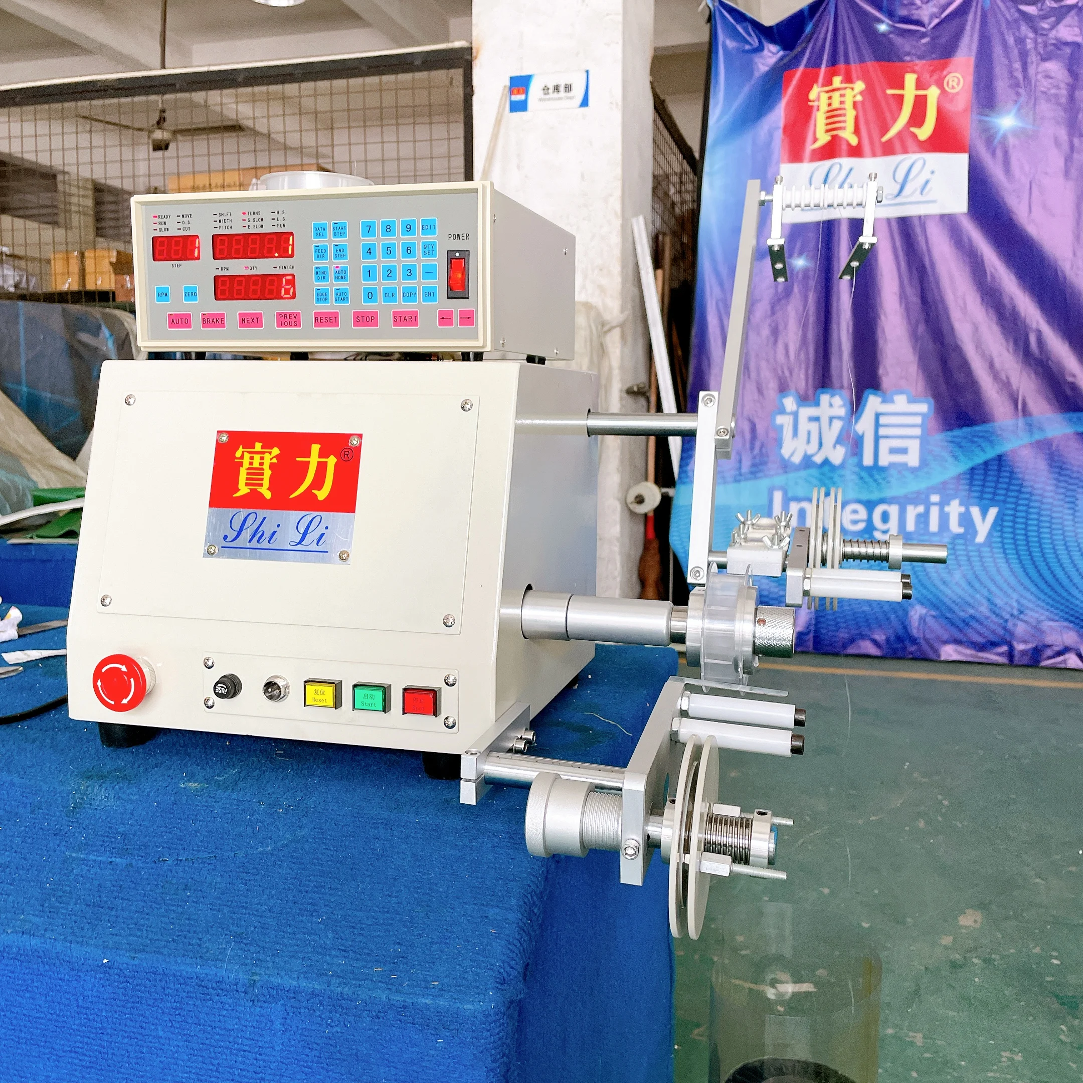 Factory Supply Transformer Coil Winding Machine CNC Semi-Automatic Wire Winder Machine