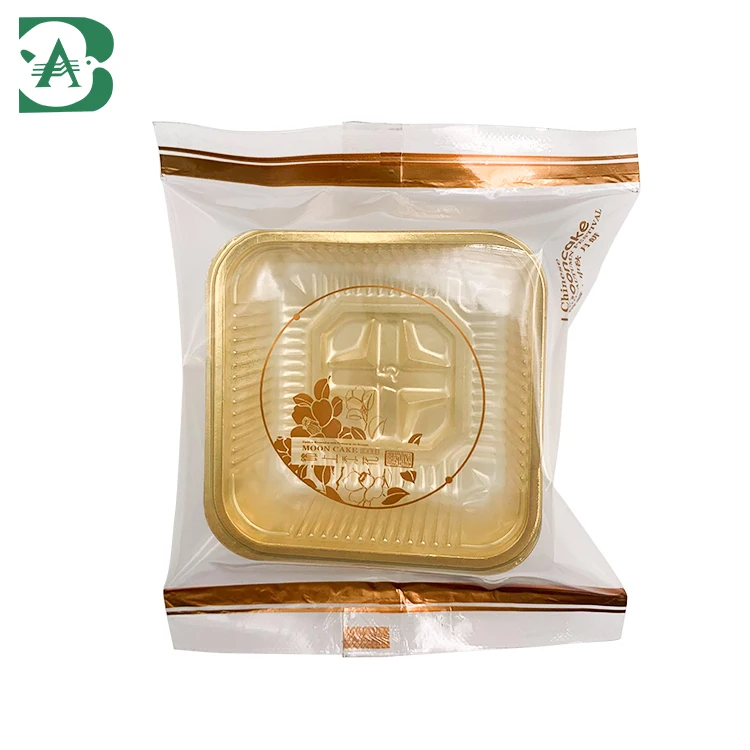 Eco-Friendly Soft OPP Flexible Plastic Roll BOPP Lamination Heat Seal Reel Snack Mooncake Food Packaging Customized