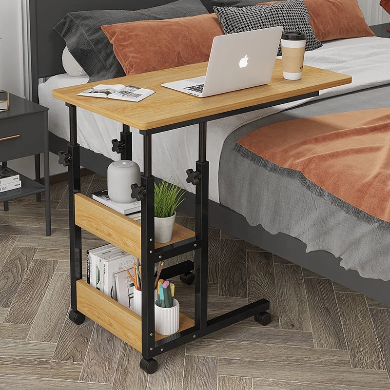 Bedside Table Bedroom Minimalist Bed Computer Lazy Person Table Household Simple Bedroom Movable Lifting Small Table