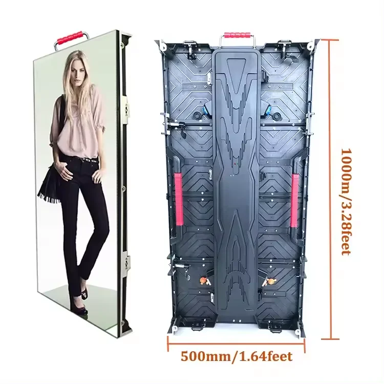 HD Waterproof High Resolution High Brightness Movable Video Wall Rental Outdoor LED Screen Display