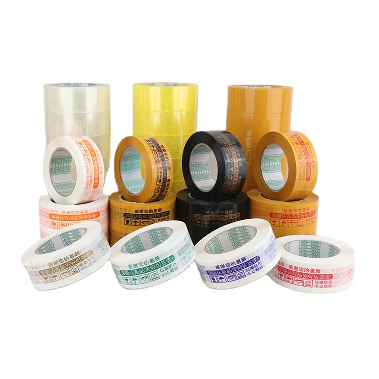 Печатная клейкая упаковочная лента Bopp с логотипом на заказ