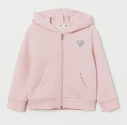 Новая модная Высококачественная толстовка на молнии для девочек