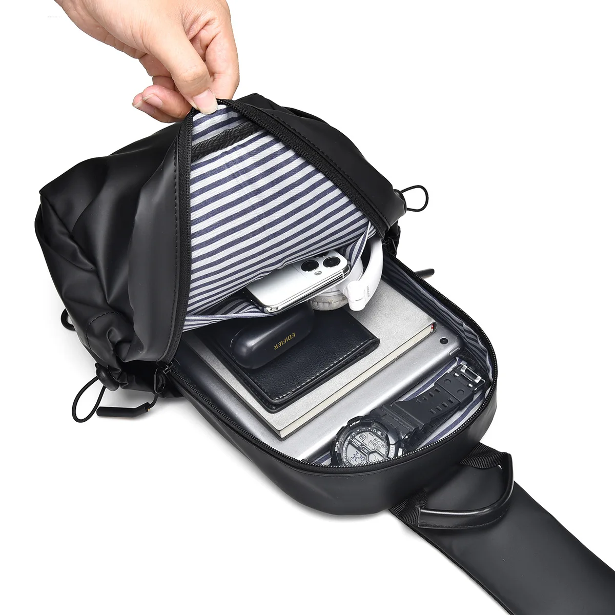 Kazze High Quality Shoulder Bag Trendy Design Messenger Bags Large Capacity Multipurpose Wholesale Customization Waist Bags