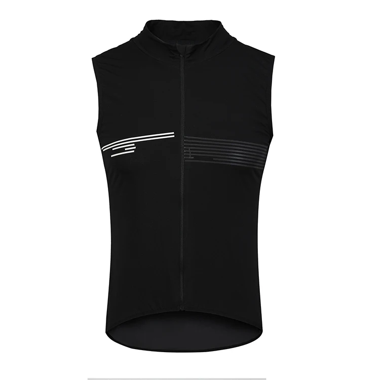 OEM Reversible Cycling Gilet Vest for Adults Lightweight Breathable Windproof Plus Comfortable Short Sleeve Portable Cyclists