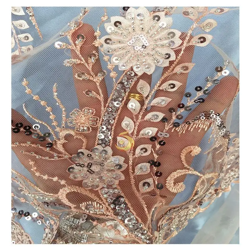 Factory Direct Sale Hollow Underwear Stretch Trim Diy Lace Fabric Swiss Voile Lace Fabric