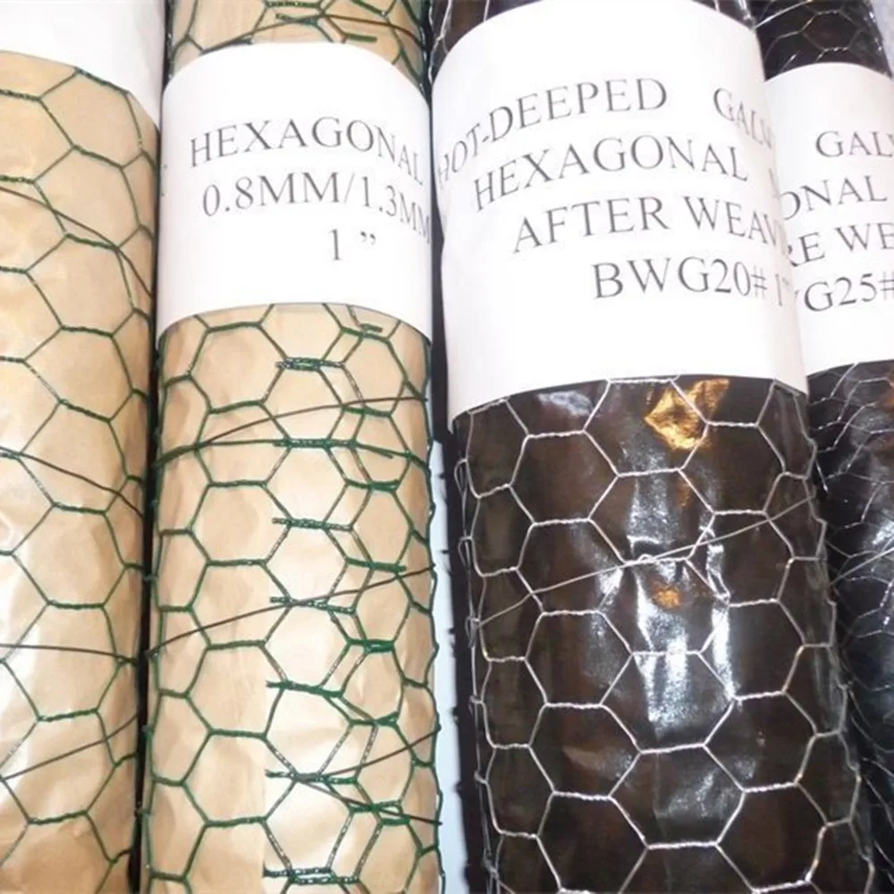 China sale galvanized chicken wire mesh pvc coated hexagonal wire mesh hex netting