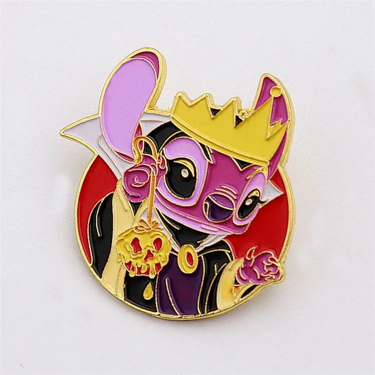 Cartoon design custom  enamel lapel pin high quality party emblem metal hat badge